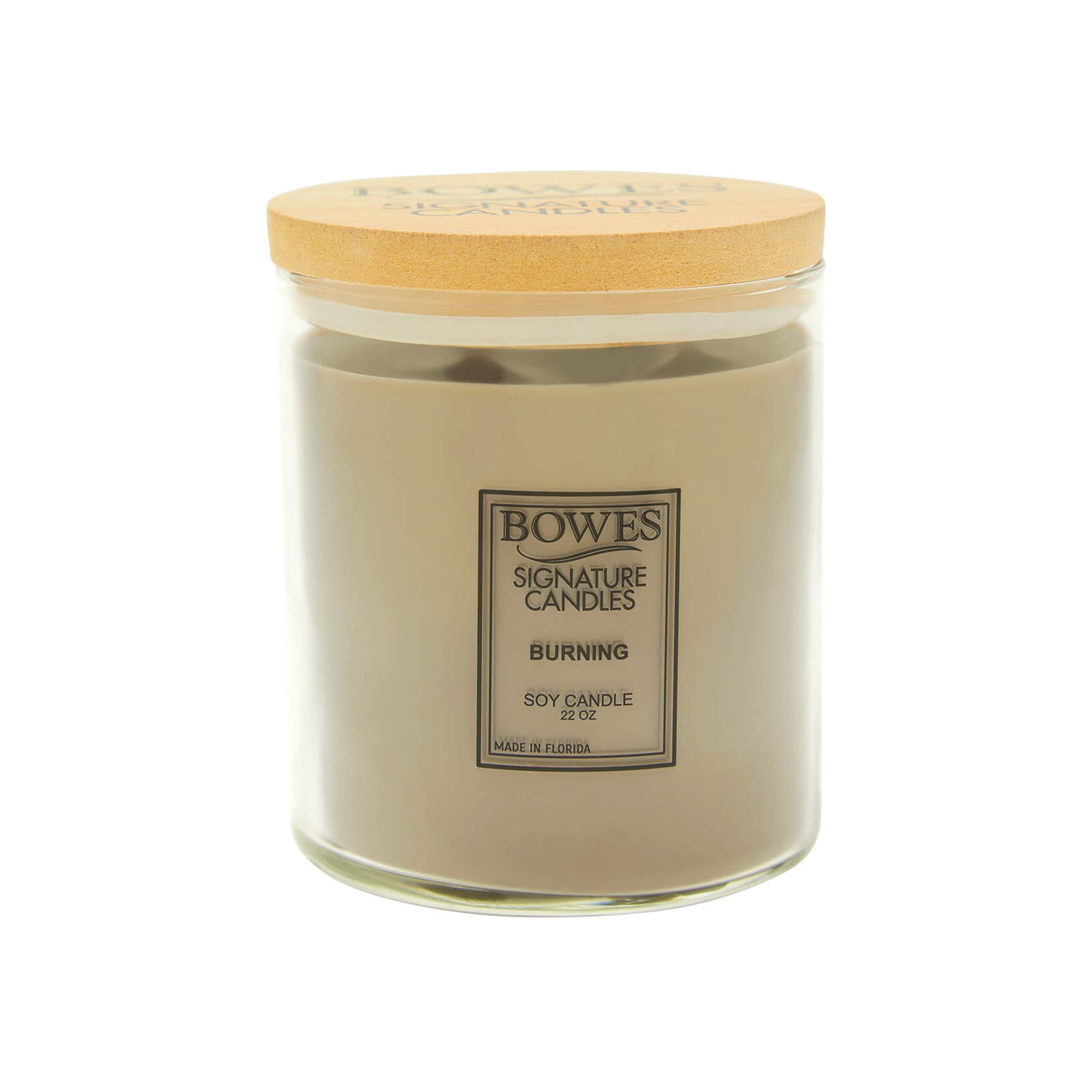 Burning - Bowes Signature Candles -