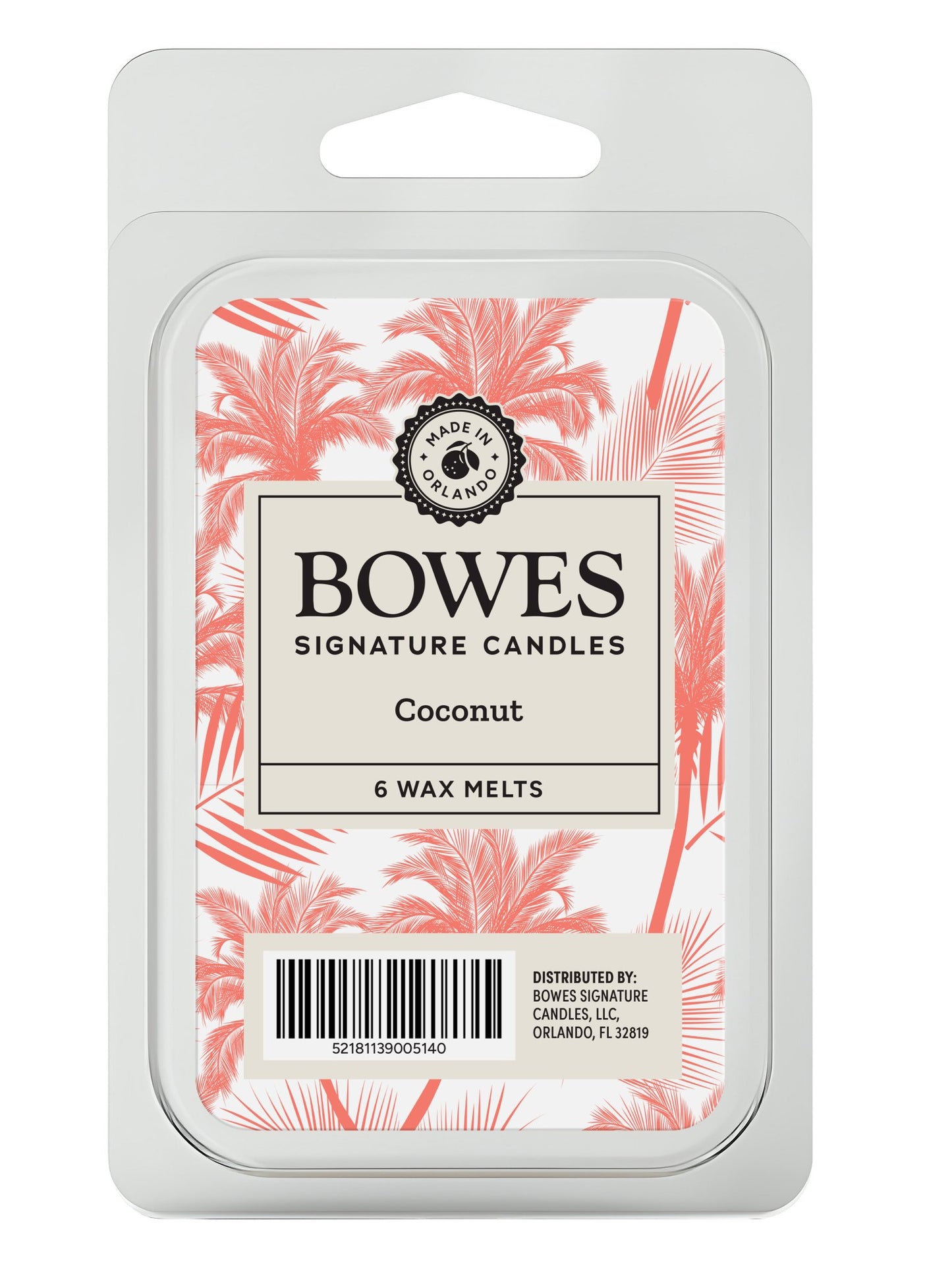 Coconut - Bowes Signature Candles - Wax Melts