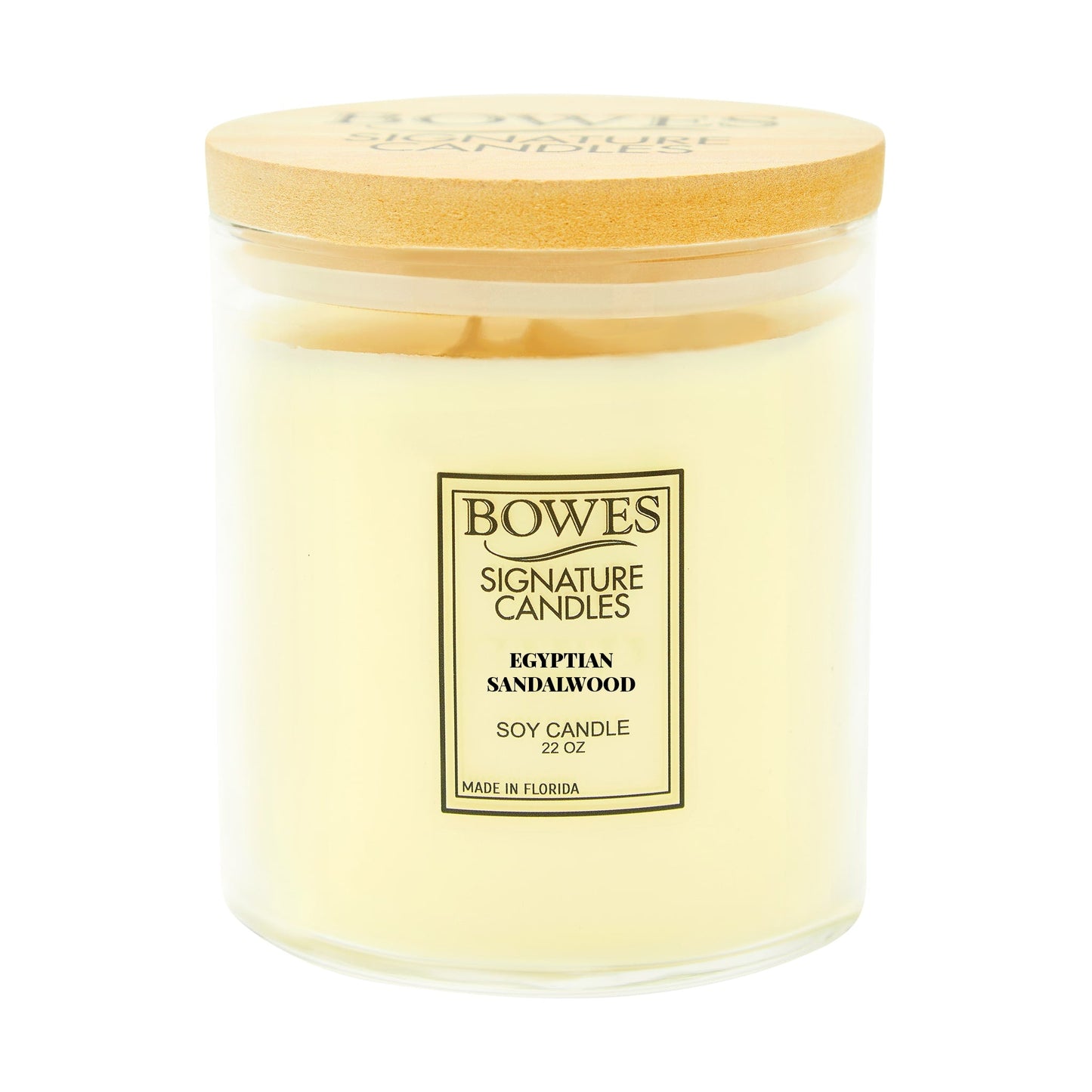 Egyptian Sandalwood - Bowes Signature Candles -