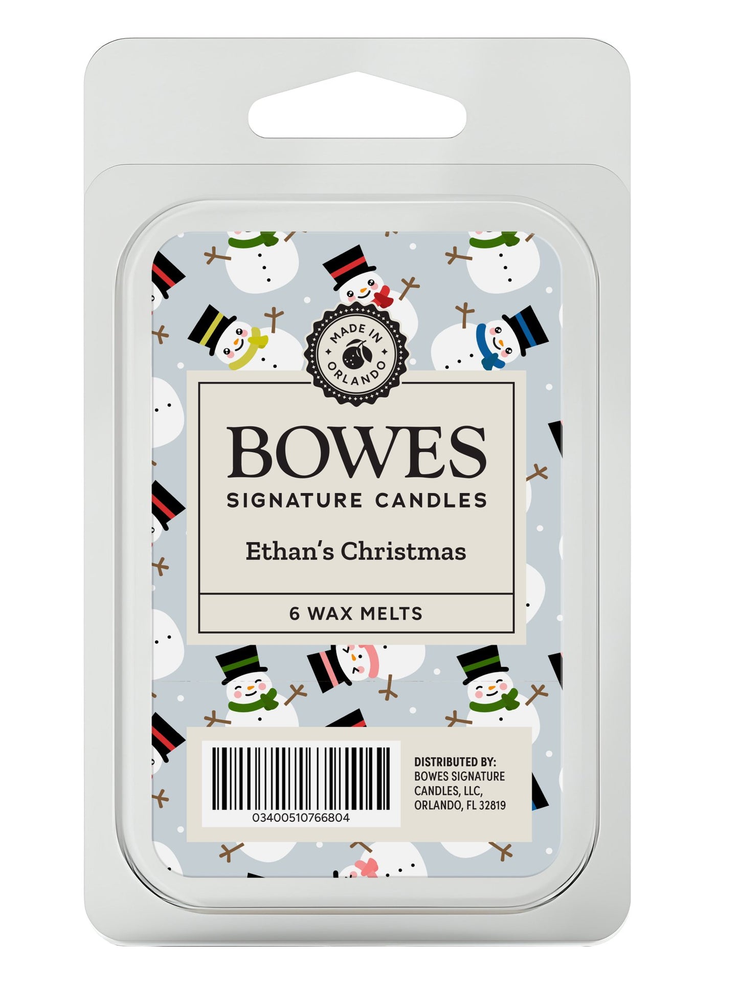 Ethan's Christmas - Bowes Signature Candles - Wax Melts