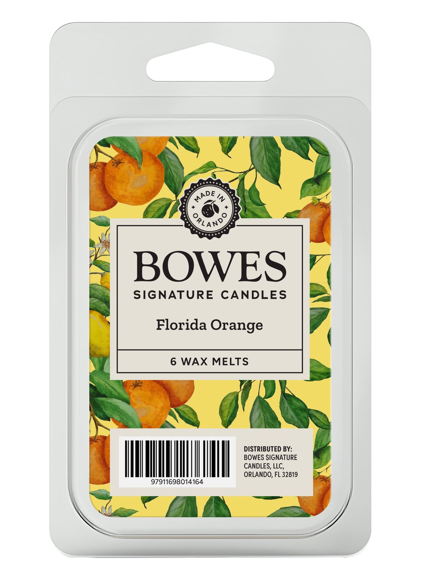 Florida Orange - Bowes Signature Candles - Wax Melts