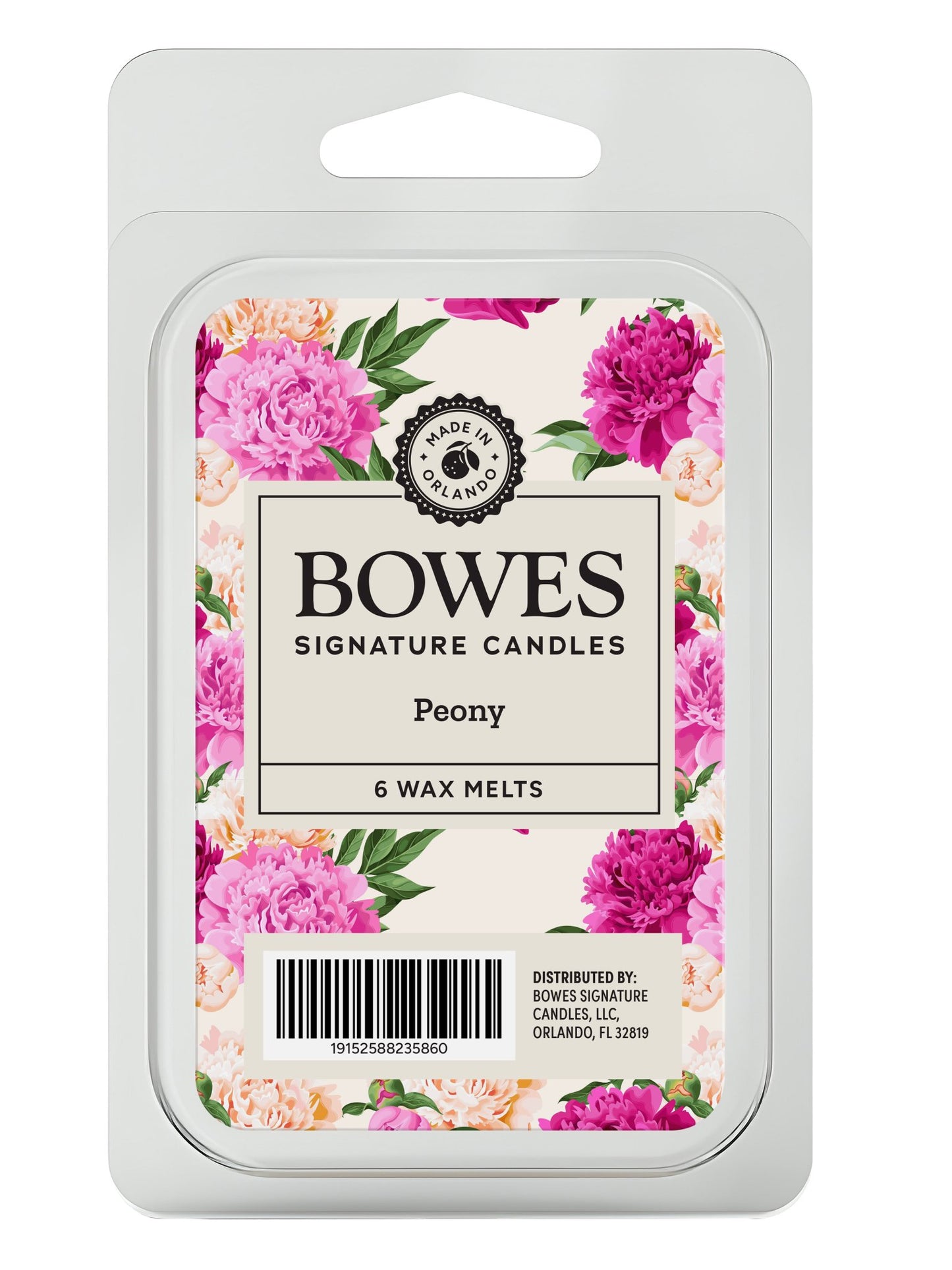 Peony - Bowes Signature Candles - Wax Melts
