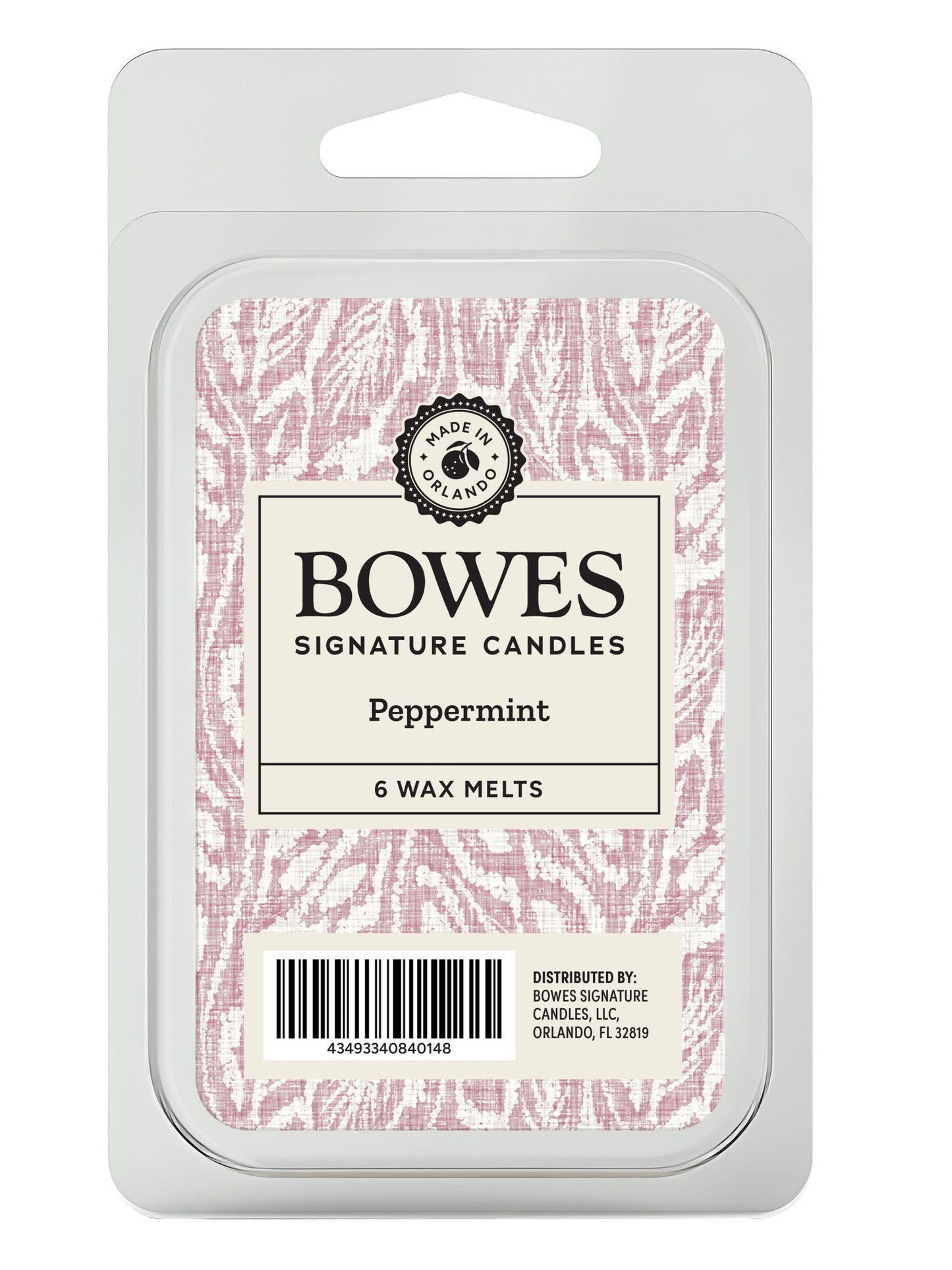 Peppermint - Bowes Signature Candles - Wax Melts