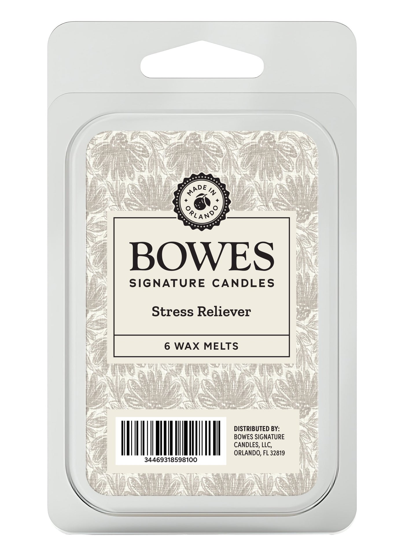 Stress Reliever - Bowes Signature Candles - Wax Melts