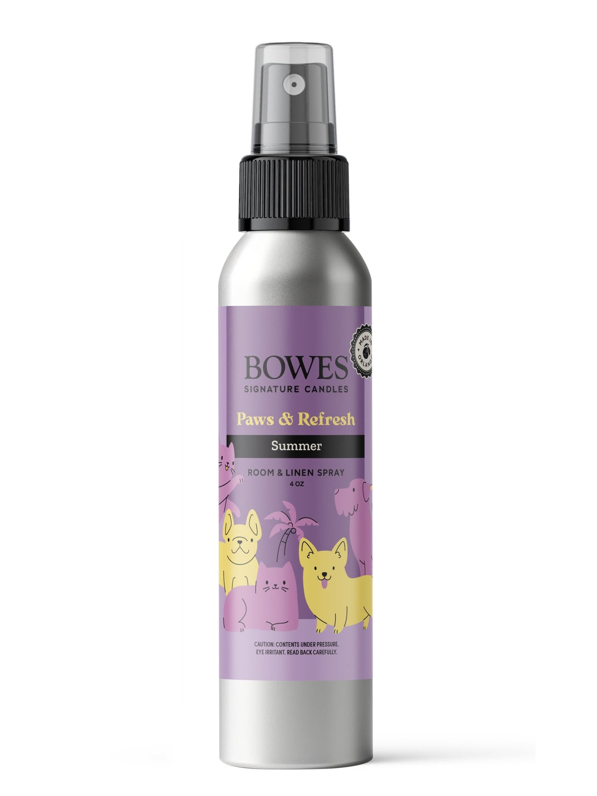 Summer - 4 oz Room and Linen Spray - Bowes Signature Candles-Fragrance Spray