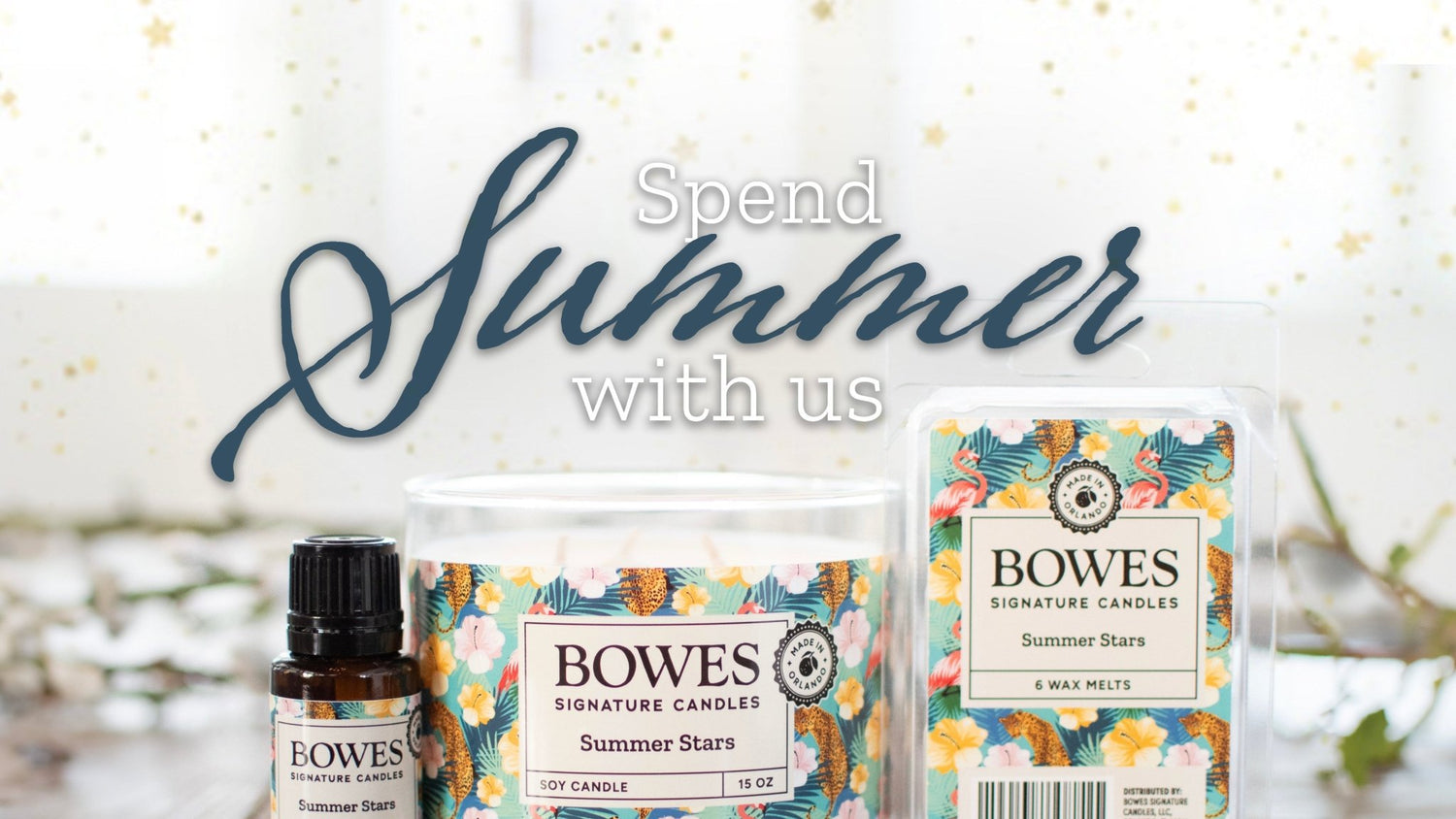 SUMMER Collection - Bowes Signature Candles