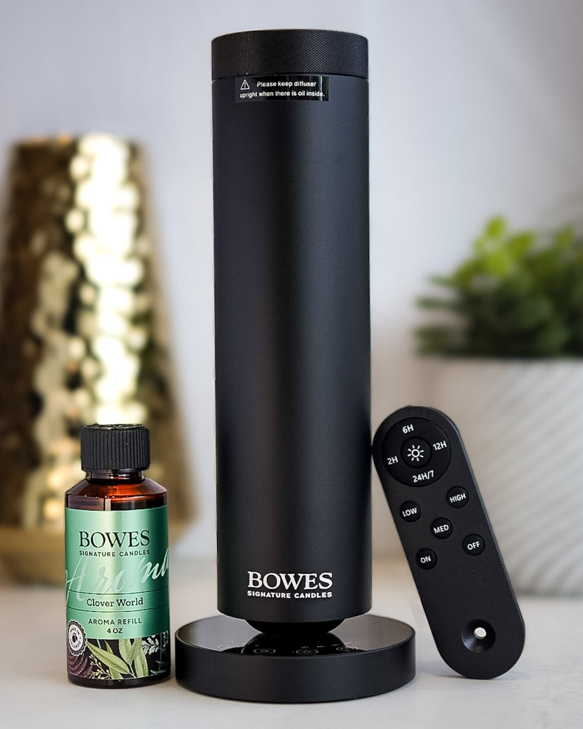 A10 Aroma Diffuser - Black - Bowes Signature Candles-Electric Diffuser