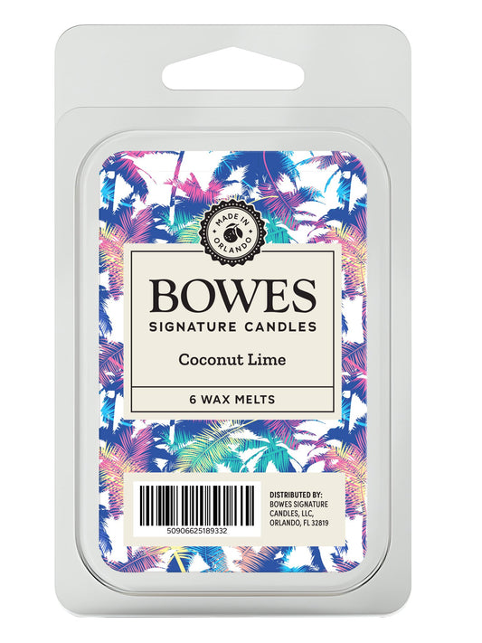 Coconut Lime - Bowes Signature Candles - Wax Melts