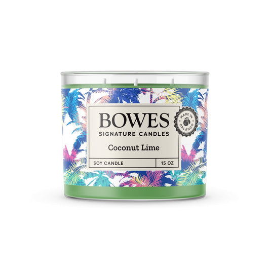 Coconut Lime - Bowes Signature Candles - Classic Candle Collection