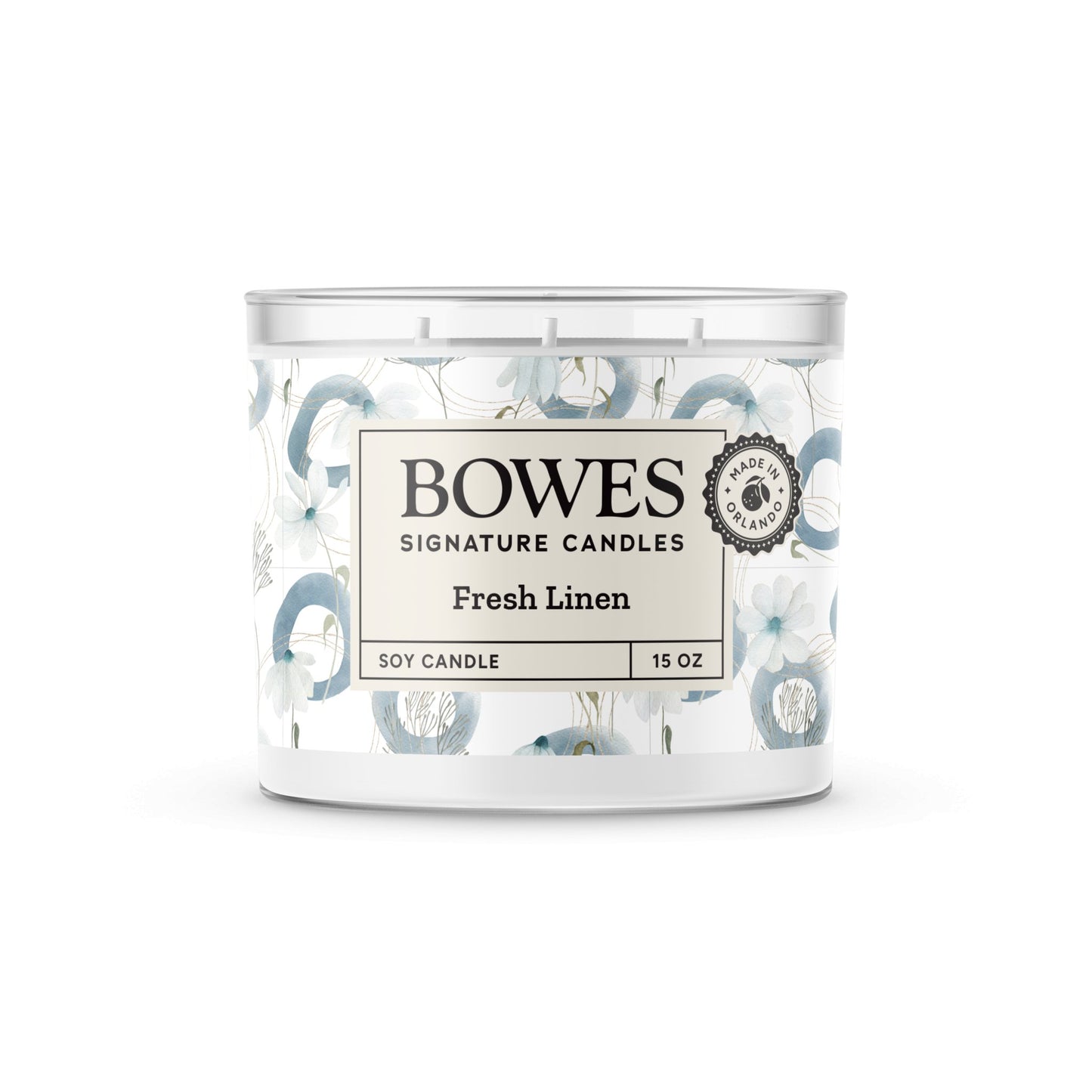 Fresh Linen - Bowes Signature Candles - Classic Candle Collection