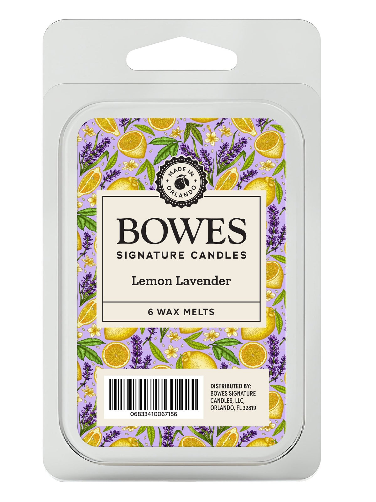 Lemon Lavender - Bowes Signature Candles-Wax Melts