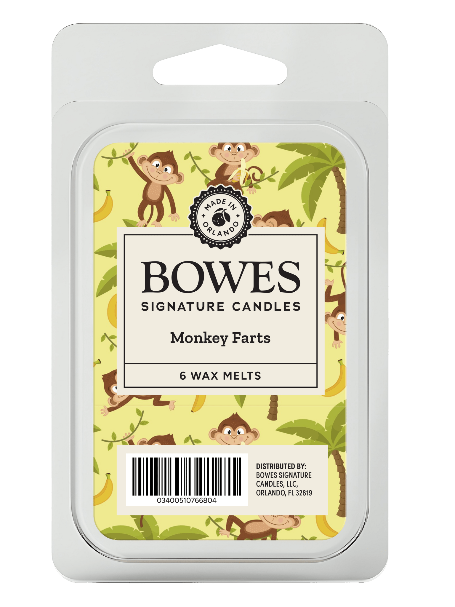 Monkey Farts - Bowes Signature Candles - Wax Melts