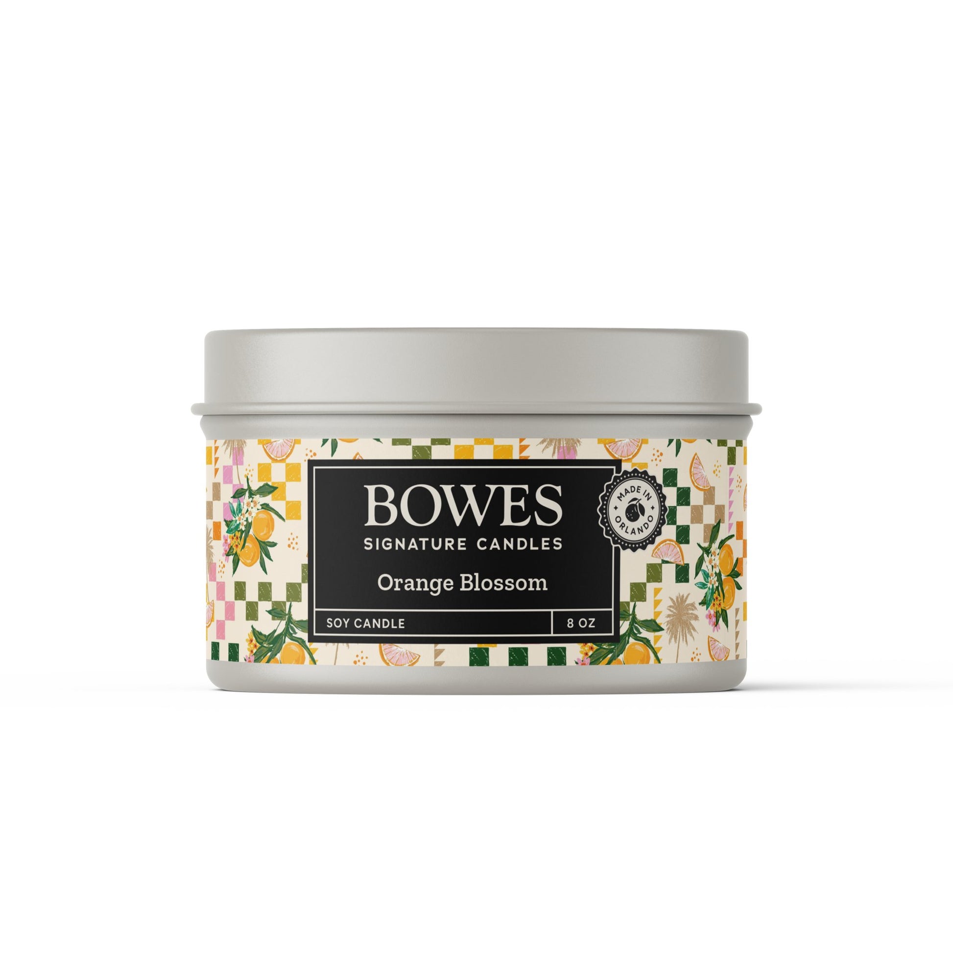 Orange Blossom - Bowes Signature Candles - Tin Candle