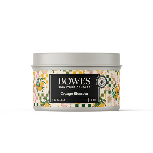 Orange Blossom - Bowes Signature Candles - Tin Candle