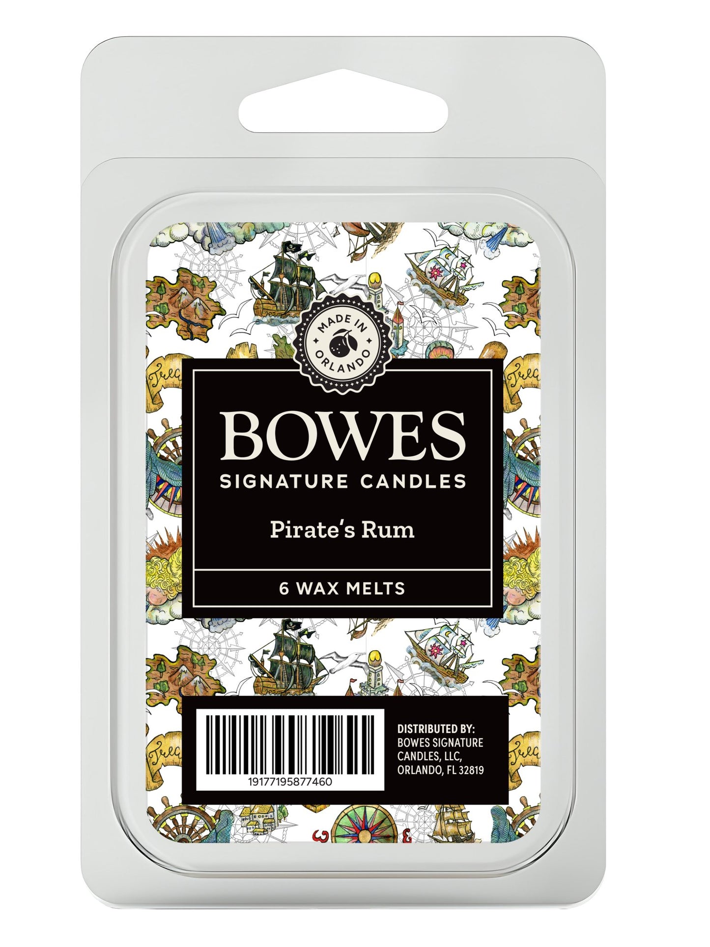 Pirate's Rum - Bowes Signature Candles - Wax Melts