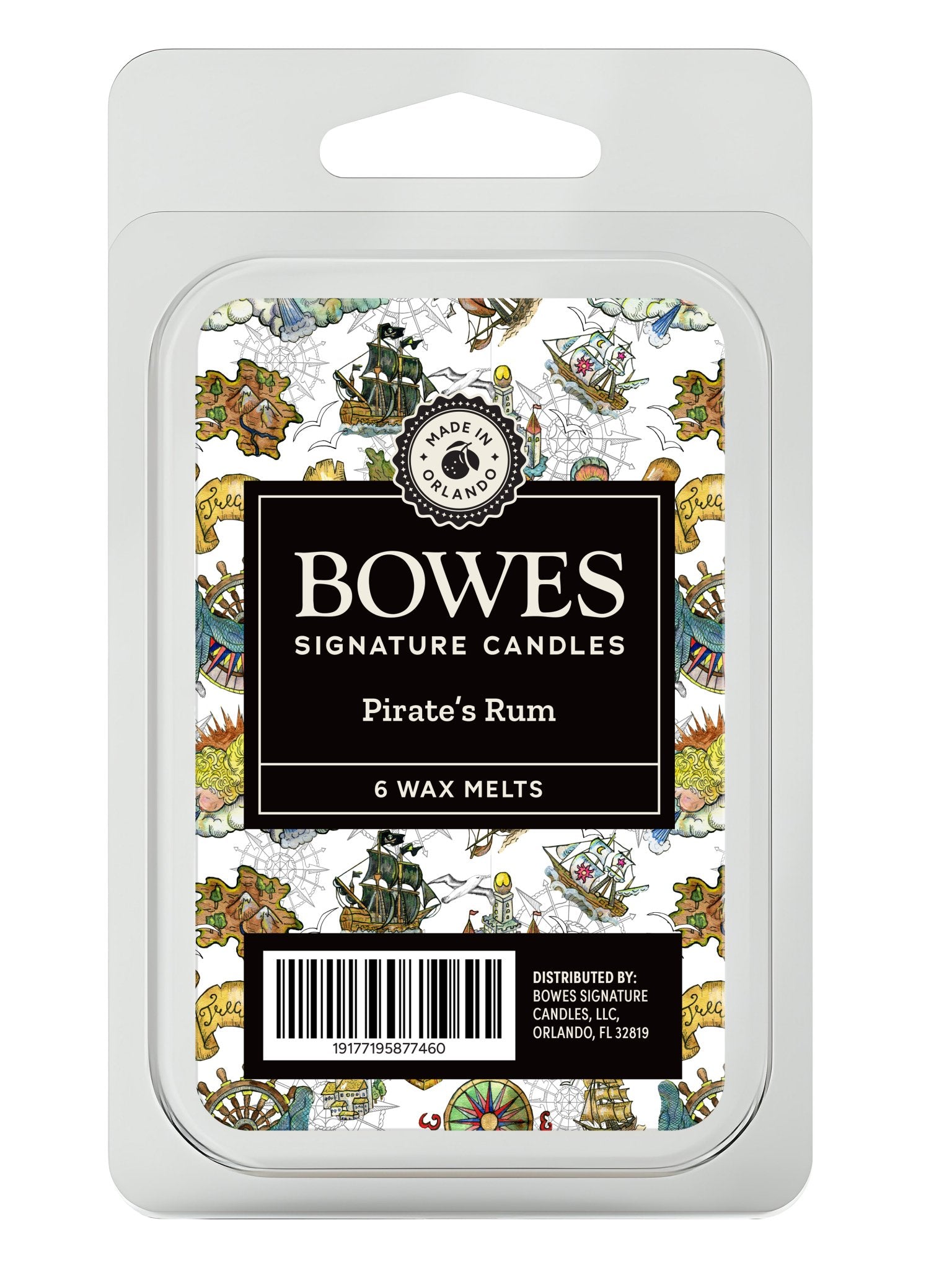 Pirate's Rum - Bowes Signature Candles - Wax Melts