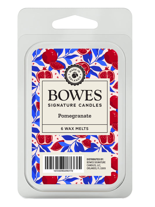 Pomegranate - Bowes Signature Candles - Wax Melts