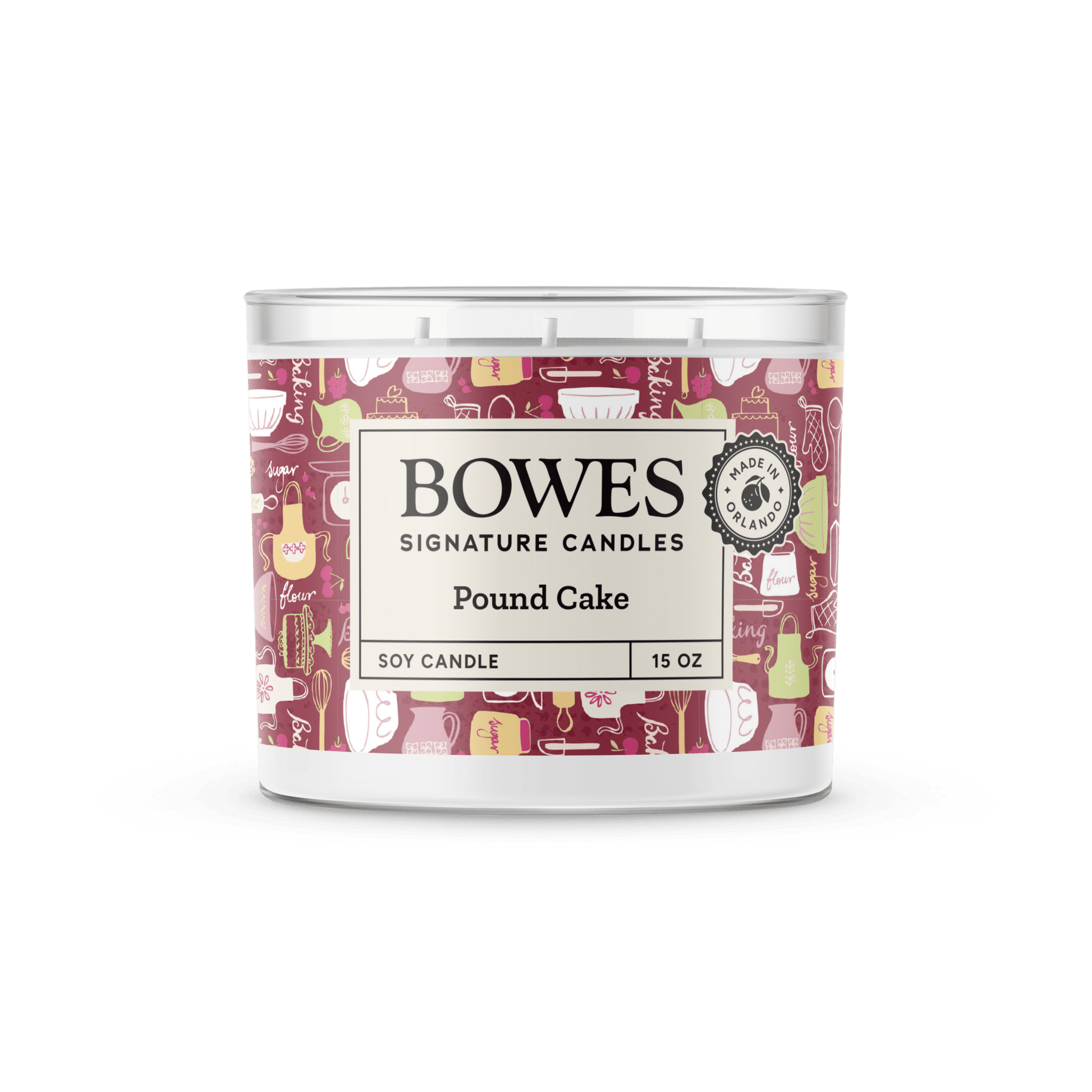 Pound Cake 15 oz Candle - Bowes Signature Candles - 