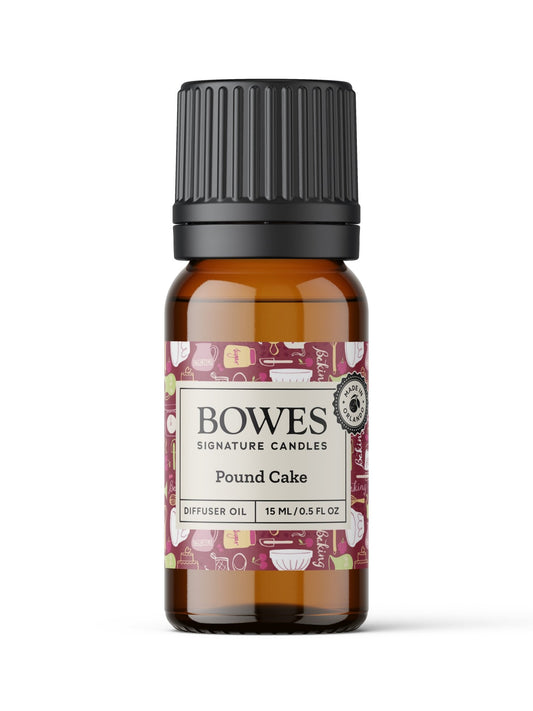 Pound Cake Diffuser Oil - Bowes Signature Candles - 