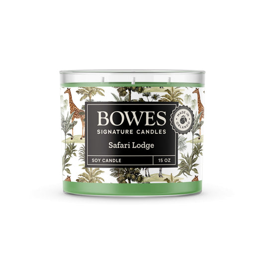 Safari Lodge - Bowes Signature Candles - Classic Candle Collection