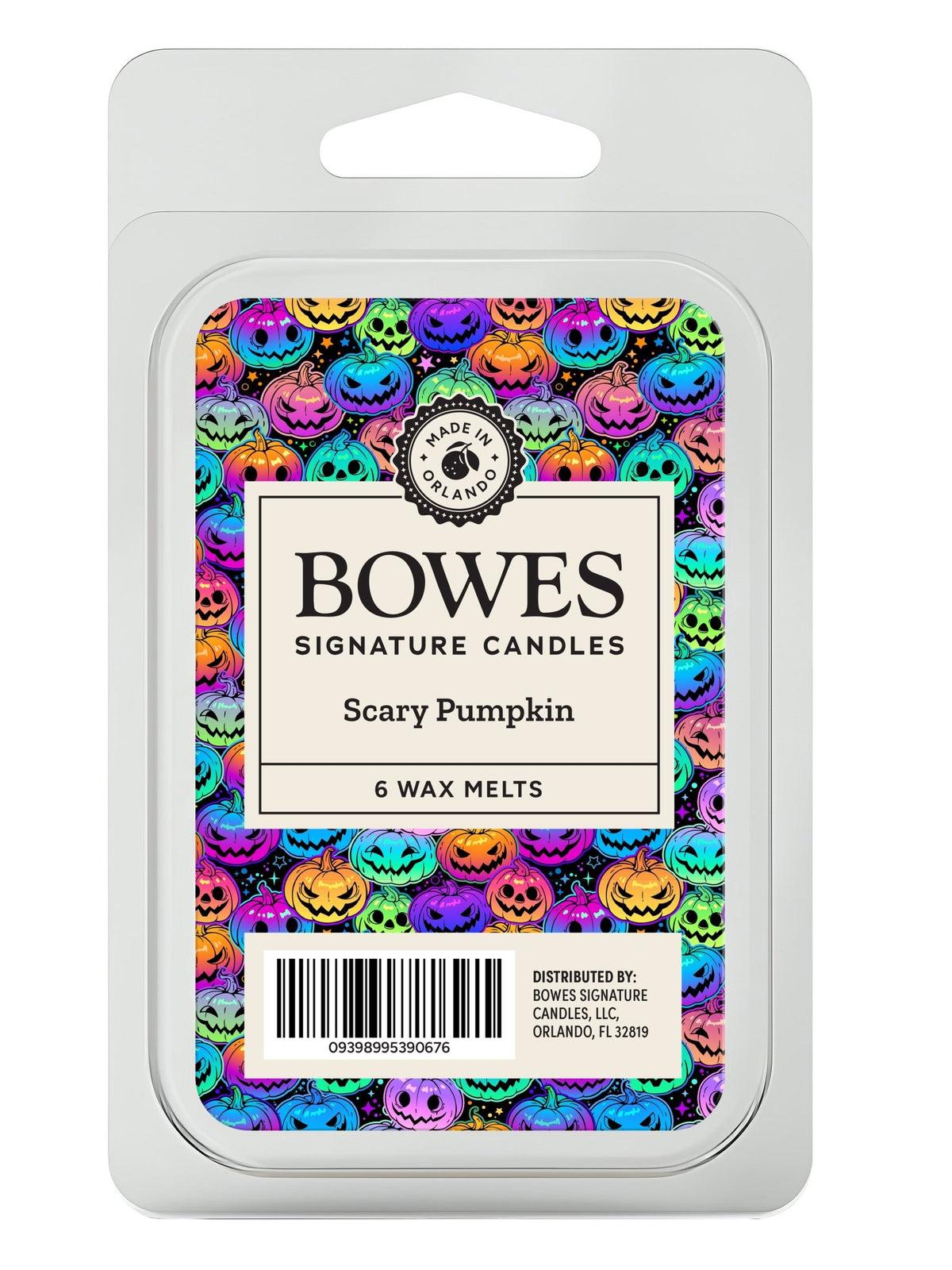 Scary Pumpkin Wax Melt - Bowes Signature Candles-