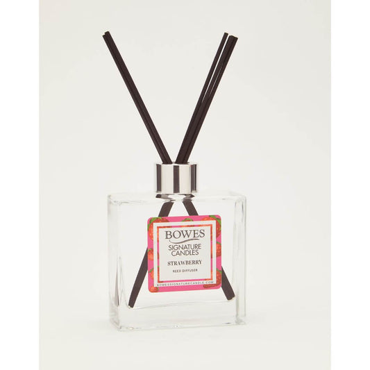 Strawberry - Large - Reed Diffuser - Bowes Signature Candles - Reed Diffuser
