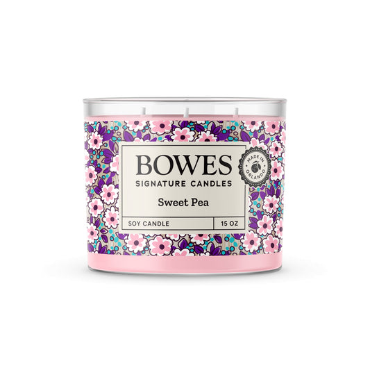 Sweet Pea - Bowes Signature Candles - Classic Candle Collection