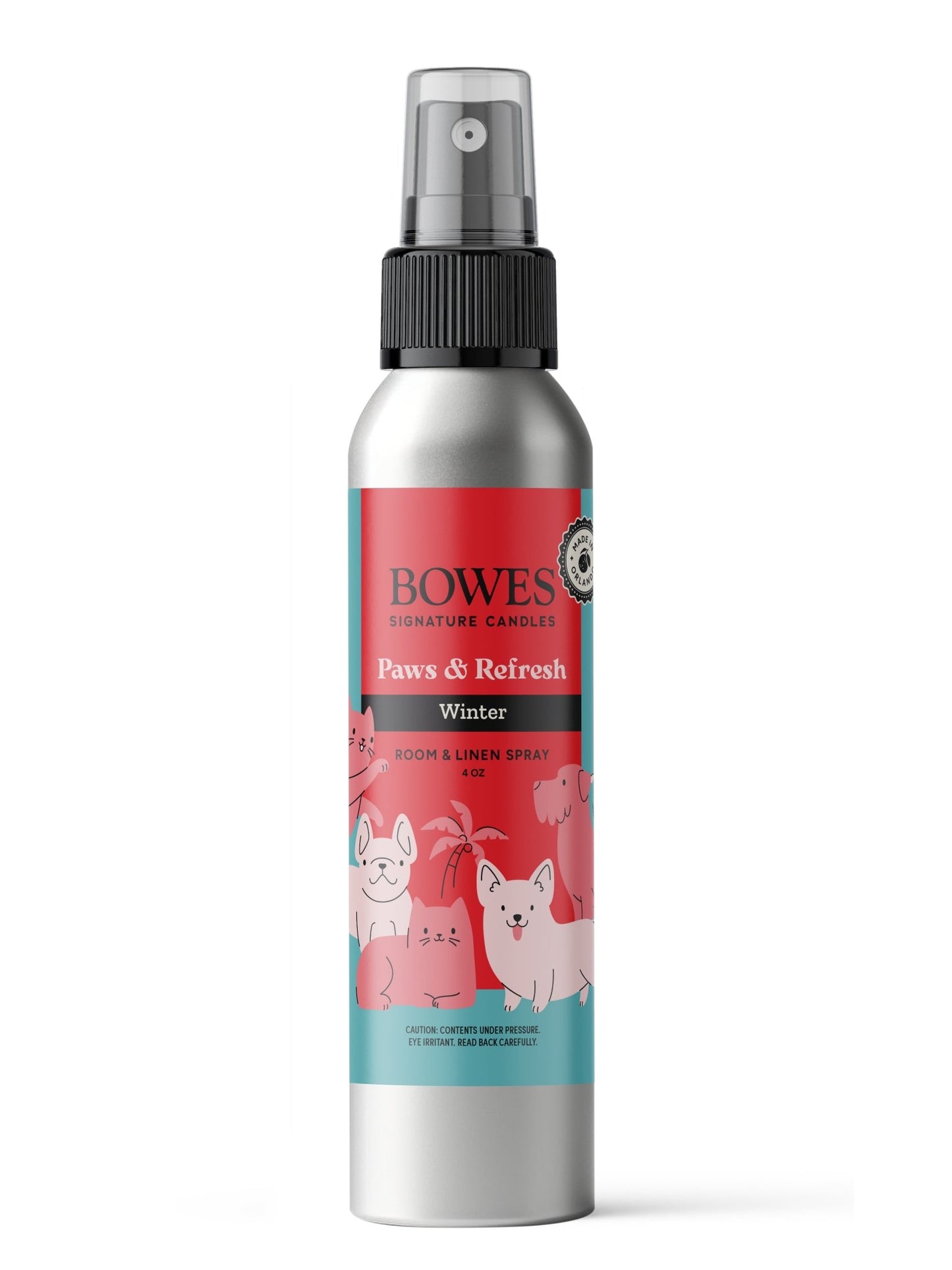 Winter - 4 oz Room and Linen Spray - Bowes Signature Candles-Fragrance Spray