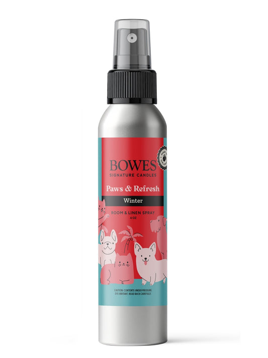 Winter - 4 oz Room and Linen Spray - Bowes Signature Candles-Fragrance Spray