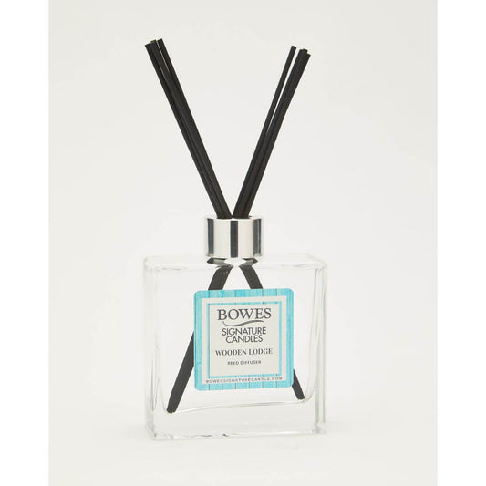 Wooden Lodge - Large - Reed Diffuser - Bowes Signature Candles - Reed Diffuser