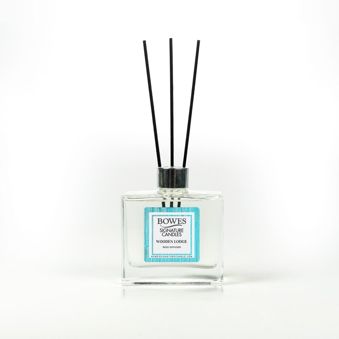 Wooden Lodge - Large - Reed Diffuser - Bowes Signature Candles - Reed Diffuser